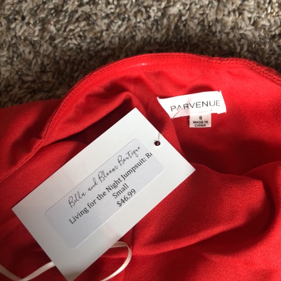 Living for the Night Jumpsuit - Picture 4 of 4